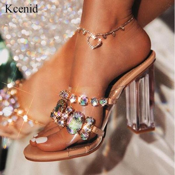 slippers kcenid fashion crystal diamond slides clear pvc transparent women shoes peep toe high heels party summer, Black
slippers kcenid fashion crystal diamond slides clear pvc transparent women shoes peep toe high heels party summer, Black