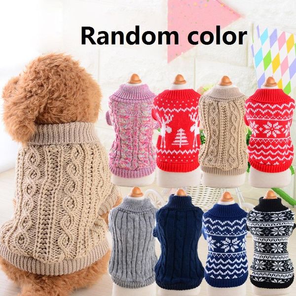 dog apparel winter clothes warm christmas sweater for small dogs pet clothing coat knitting crochet cloth cats
dog apparel winter clothes warm christmas sweater for small dogs pet clothing coat knitting crochet cloth cats