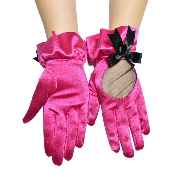 five fingers gloves women short bowknot retro style satin mesh splicing evening dress etiquette drive fashion banquet accessories, Blue;gray
five fingers gloves women short bowknot retro style satin mesh splicing evening dress etiquette drive fashion banquet accessories, Blue;gray