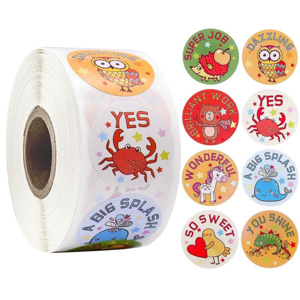 cartoon animals reward sticker cute handmade seal labels encourage student 500pcs/roll 1 inch 8 designs kids toy decor sticker
cartoon animals reward sticker cute handmade seal labels encourage student 500pcs/roll 1 inch 8 designs kids toy decor sticker