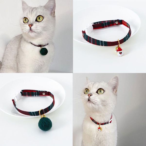 cat collars & leads christmas series pet collar adjustable plaid print safety neck strap puppy kitten with pendant necklace supplies
cat collars & leads christmas series pet collar adjustable plaid print safety neck strap puppy kitten with pendant necklace supplies