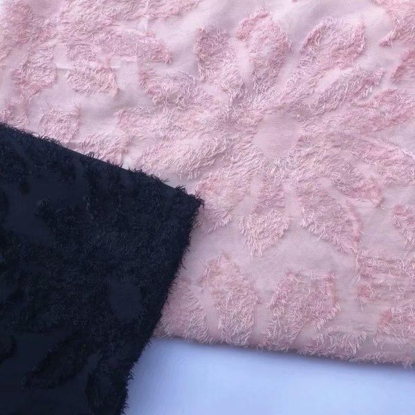 style woolen fabric composite jacquard clipping fashion womenswear chiffon textile polyester, Black;white
style woolen fabric composite jacquard clipping fashion womenswear chiffon textile polyester, Black;white
