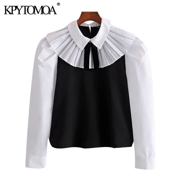 women sweet fashion with bow tied pleated patchwork blouses long sleeve female shirts blusas chic 210420, White
women sweet fashion with bow tied pleated patchwork blouses long sleeve female shirts blusas chic 210420, White