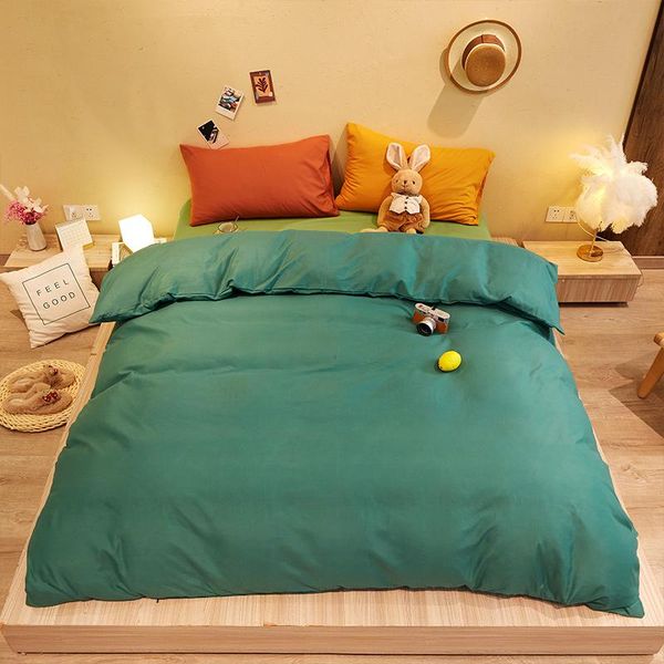 bedding sets softtime home textile solid color duvet cover pillowcase bed sheet simple single twin double beds
bedding sets softtime home textile solid color duvet cover pillowcase bed sheet simple single twin double beds