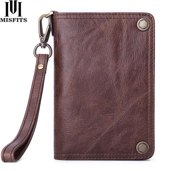 wallets misfits genuine leather men clutch wallet brand design male slim short man coin purse with zipper pocket card holder, Red;black
wallets misfits genuine leather men clutch wallet brand design male slim short man coin purse with zipper pocket card holder, Red;black