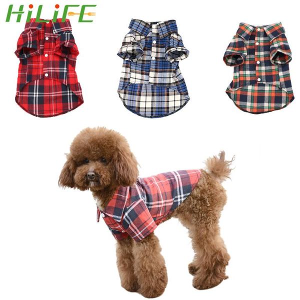 dog apparel hilife cotton short sleeve shirts summer pet cat clothes plaid t shirt puppy kitten clothing
dog apparel hilife cotton short sleeve shirts summer pet cat clothes plaid t shirt puppy kitten clothing
