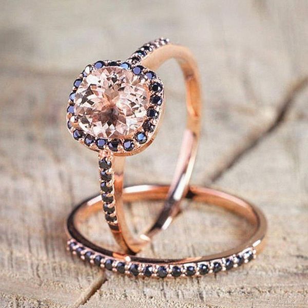 cluster rings fashion champagne gemstones black crystal zircon diamonds sets for women rose gold color jewelry bijoux bague wedding gift, Golden;silver
cluster rings fashion champagne gemstones black crystal zircon diamonds sets for women rose gold color jewelry bijoux bague wedding gift, Golden;silver