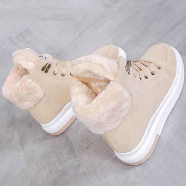 boots 2021 winter women sneakers warm plush snow woman high casual shoes ankle for booties zapatillas mujer, Black
boots 2021 winter women sneakers warm plush snow woman high casual shoes ankle for booties zapatillas mujer, Black