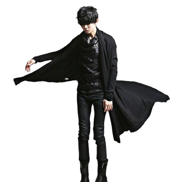 men's t-shirts summer men nightclub punk hip hop long sleeve t shirt singer stage costume personality gothic style tees robe black card, White;black
men's t-shirts summer men nightclub punk hip hop long sleeve t shirt singer stage costume personality gothic style tees robe black card, White;black