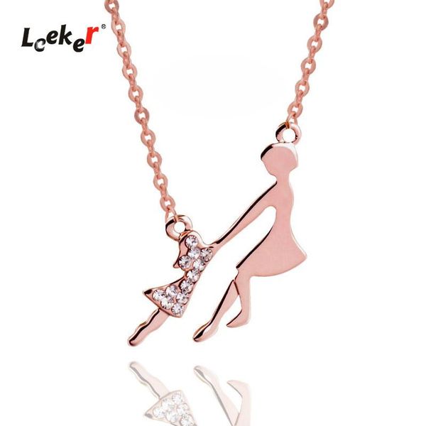lovely mum and baby necklaces for women little girls rose gold silver color chain on neck mother's day gift 411 lk2 chokers, Golden;silver 
lovely mum and baby necklaces for women little girls rose gold silver color chain on neck mother's day gift 411 lk2 chokers, Golden;silver