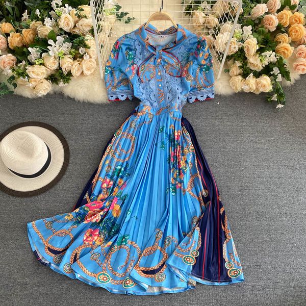 elegant autumn boho woman dressed bowknot collared vintage lace printed fashion pleated dress long femme robe, Black;gray
elegant autumn boho woman dressed bowknot collared vintage lace printed fashion pleated dress long femme robe, Black;gray