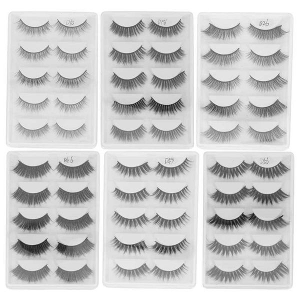 false eyelashes 5 pairs three-dimensional long makeup thick lashes for woman indoor
false eyelashes 5 pairs three-dimensional long makeup thick lashes for woman indoor