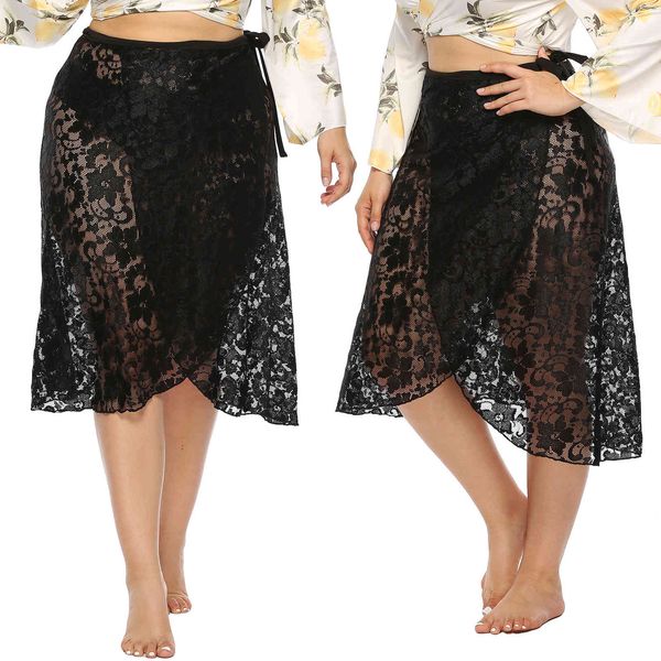 women's plus size large lace skirt perspective irregular one piece bandage cross beach women 12000
women's plus size large lace skirt perspective irregular one piece bandage cross beach women 12000