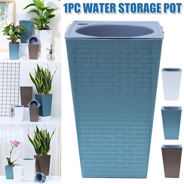 planters & pots brick pattern flowerpot imitation metal plastic flower pot square and tall type for gardening potted plants e7
planters & pots brick pattern flowerpot imitation metal plastic flower pot square and tall type for gardening potted plants e7