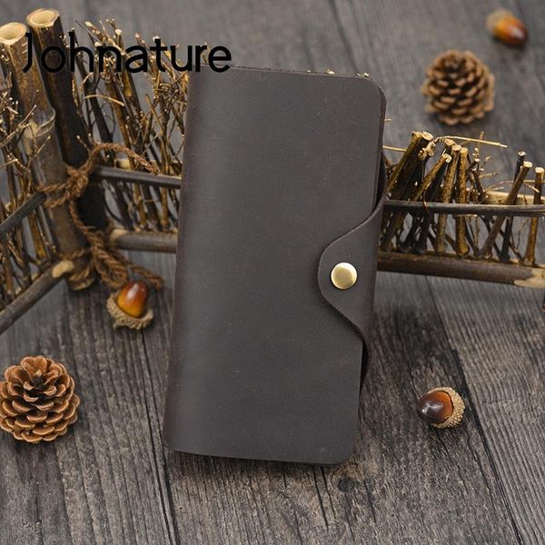 wallets johnature 2021 vintage crazy horse leather long men wallet genuine three fold multi-card position card holder purse, Red;black
wallets johnature 2021 vintage crazy horse leather long men wallet genuine three fold multi-card position card holder purse, Red;black