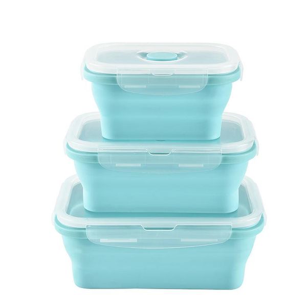 dinnerware sets 3pcs/lot retractable folding silicone lunch box fruit salad storage container high temperature
dinnerware sets 3pcs/lot retractable folding silicone lunch box fruit salad storage container high temperature