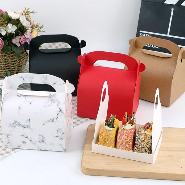 gift wrap 10pcs cake dessert kraft paper box with handle boxes wedding party candy chocolate packing boxs
gift wrap 10pcs cake dessert kraft paper box with handle boxes wedding party candy chocolate packing boxs
