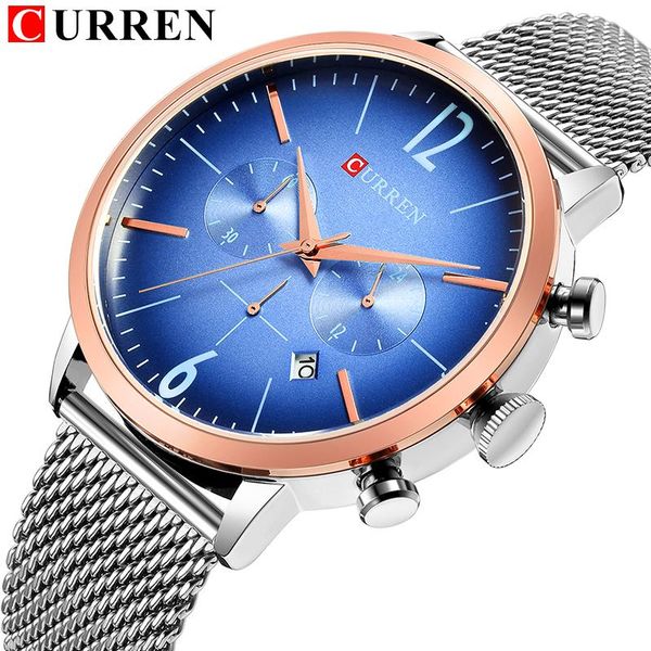 wristwatches fashion mens watches quartz watch men casual slim mesh steel date waterproof sport relogio masculino, Slivery;brown
wristwatches fashion mens watches quartz watch men casual slim mesh steel date waterproof sport relogio masculino, Slivery;brown
