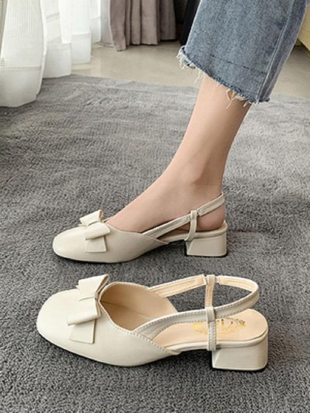 sandals elegant bow-knot square-toe women's high-heeled summer mid-heel baotou mary jane single shoe cover foot., Black
sandals elegant bow-knot square-toe women's high-heeled summer mid-heel baotou mary jane single shoe cover foot., Black