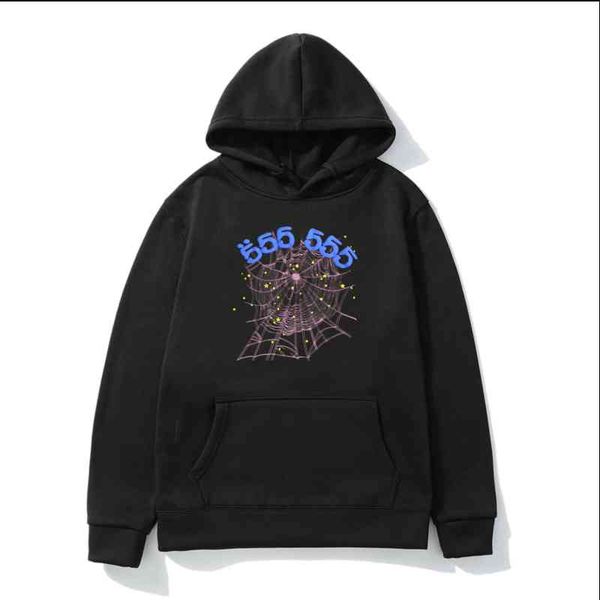 fashion creativity sp5der 555555 angel number hoodie men women spider web pattern hooded sweatshirt couples kawaii hoodies, Black
fashion creativity sp5der 555555 angel number hoodie men women spider web pattern hooded sweatshirt couples kawaii hoodies, Black