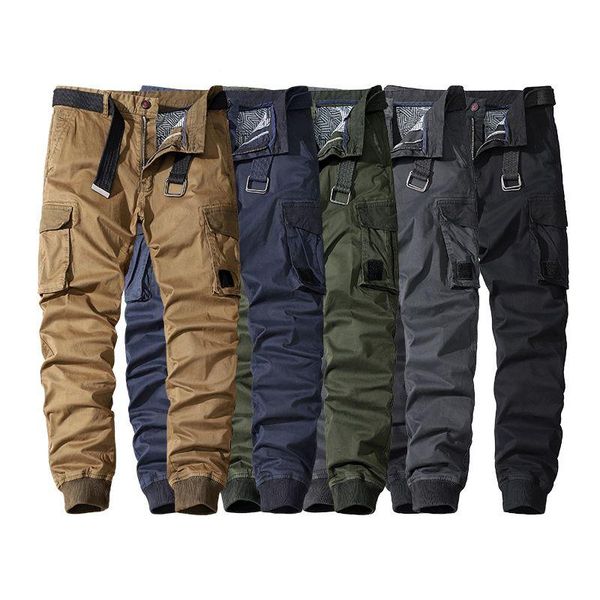 men multi-pocket cargo pants military tactical casual men's outdoor leisure trousers male joggers, Black
men multi-pocket cargo pants military tactical casual men's outdoor leisure trousers male joggers, Black