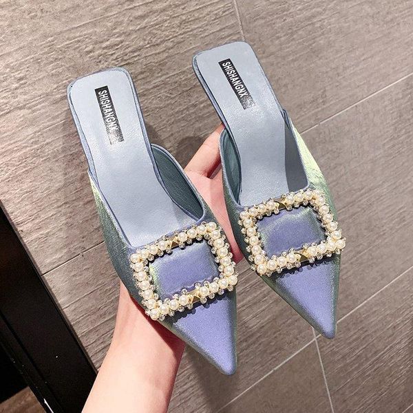 shallow med shoes woman 2021 slippers casual pantofle glitter slides cover toe low luxury soft summer jelly pointed pvc rubb, Black
shallow med shoes woman 2021 slippers casual pantofle glitter slides cover toe low luxury soft summer jelly pointed pvc rubb, Black