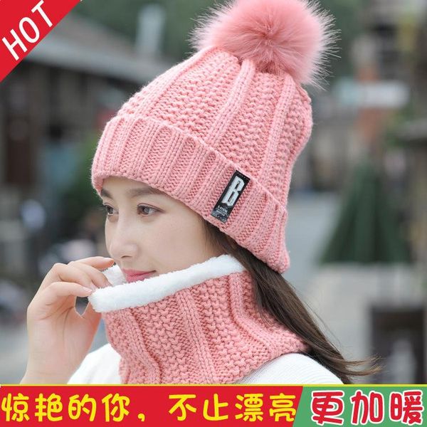 beanie/skull caps women's winter warm hat fashion 2 sets of scarf suit ladies knit outdoor thick windproof riding accessories, Blue;gray
beanie/skull caps women's winter warm hat fashion 2 sets of scarf suit ladies knit outdoor thick windproof riding accessories, Blue;gray