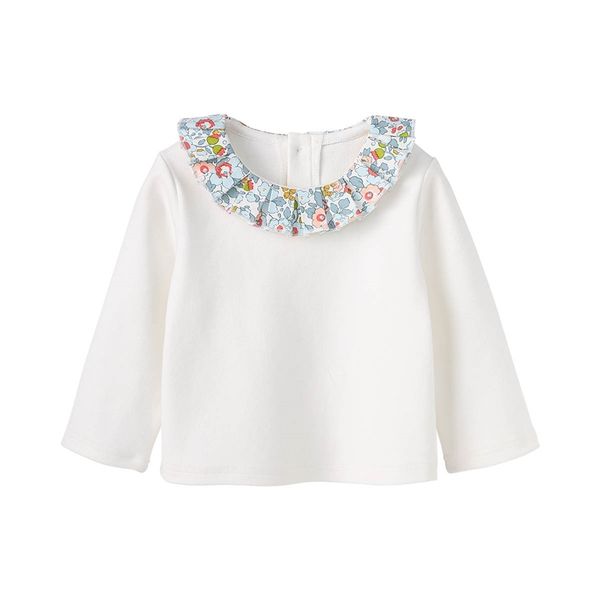 pureborn baby girl blouse sweety floral collar children kids clothes long sleeve cotton spring autumn shirt 220222, White;black
pureborn baby girl blouse sweety floral collar children kids clothes long sleeve cotton spring autumn shirt 220222, White;black