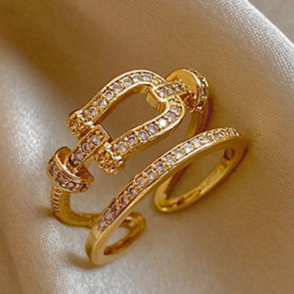 ring copper plated real gold korean creative belt buckle shape ins fashion simple minority index finger female, Silver
ring copper plated real gold korean creative belt buckle shape ins fashion simple minority index finger female, Silver