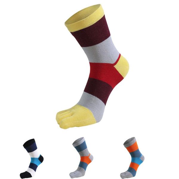 men's socks five finger for mans cotton street fashion with toes striped colorful party dress long gifts men, Black
men's socks five finger for mans cotton street fashion with toes striped colorful party dress long gifts men, Black