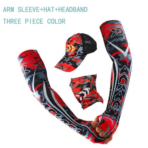 outdoor hats three-piece suit arm sleeves contact cold sweat-absorbent quick-drying sunscreen headscarf breathable hat riding fishing, Black;white
outdoor hats three-piece suit arm sleeves contact cold sweat-absorbent quick-drying sunscreen headscarf breathable hat riding fishing, Black;white