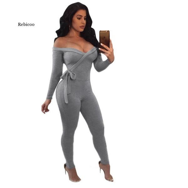 solid wrap v neck off shoulder bandage jumpsuit women long sleeve bow tie romper casual overalls club party outfits women's jumpsuits &, Black;white
solid wrap v neck off shoulder bandage jumpsuit women long sleeve bow tie romper casual overalls club party outfits women's jumpsuits &, Black;white