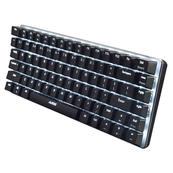 exclusive keyboard for gamers mechanical blue black switch 82-keys backlit gaming computer accessorie keyboards
exclusive keyboard for gamers mechanical blue black switch 82-keys backlit gaming computer accessorie keyboards