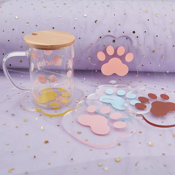 mats & pads colorful acrylic waterproof insulation cup pad coffee milk cat's mat
mats & pads colorful acrylic waterproof insulation cup pad coffee milk cat's mat