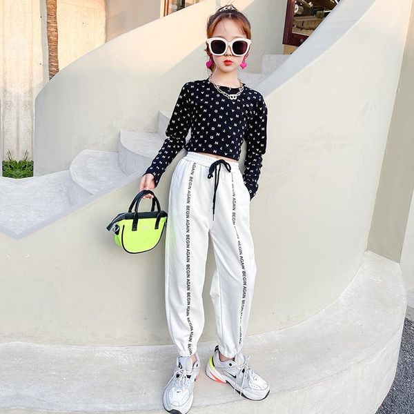 clothing sets kids girls clothes suit long sleeve spring autumn korean little girl two piece tracksuit for fashion teenage outfits, White
clothing sets kids girls clothes suit long sleeve spring autumn korean little girl two piece tracksuit for fashion teenage outfits, White