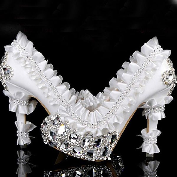 dress shoes luxury high heel crystal pumps for wedding fashion bridal romantic formal, Black
dress shoes luxury high heel crystal pumps for wedding fashion bridal romantic formal, Black