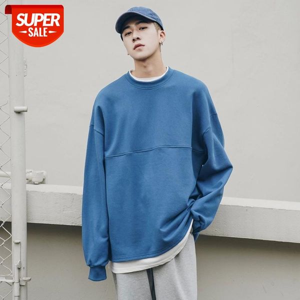 2020 men's solid color false two clothes round neck hoodies cotton high-quality pullover casual sweatshirt blue/black coats m-xl #q049
2020 men's solid color false two clothes round neck hoodies cotton high-quality pullover casual sweatshirt blue/black coats m-xl #q049