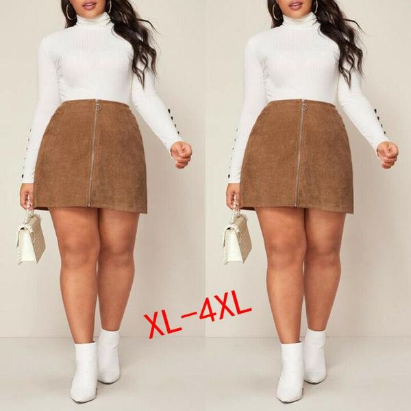 skirts plus size england style women front zipper up a-line short pencil skirt high waist shiny mini large xl-4xl, Black
skirts plus size england style women front zipper up a-line short pencil skirt high waist shiny mini large xl-4xl, Black