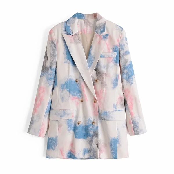vintage women stylish tie dye long blazers fashion ladies elegant suits jacket female chic suit casual girls jackets 210430, White;black
vintage women stylish tie dye long blazers fashion ladies elegant suits jacket female chic suit casual girls jackets 210430, White;black