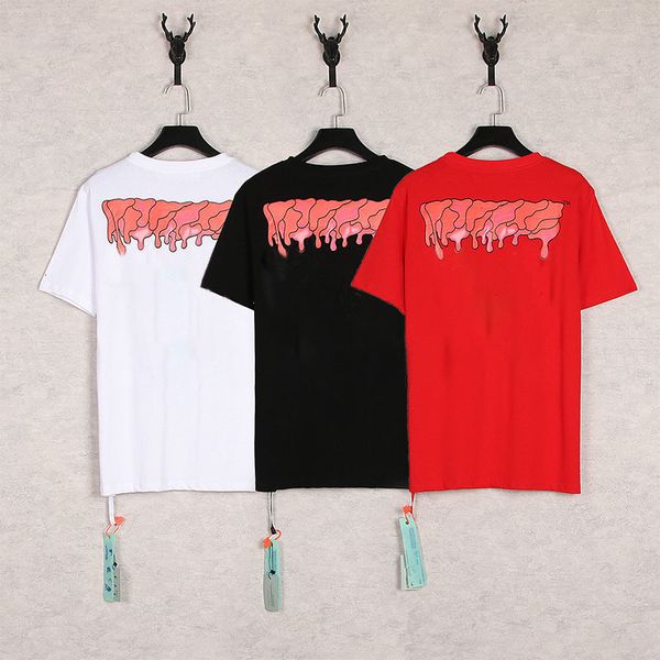 brand trendy men's gradual t-shirts dissoing red orange arr print short sve t-shirt loose men and women half, White;black
brand trendy men's gradual t-shirts dissoing red orange arr print short sve t-shirt loose men and women half, White;black