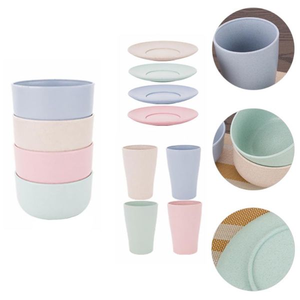 bowls 4 sets of household tableware bowl cup plate set presents random color
bowls 4 sets of household tableware bowl cup plate set presents random color