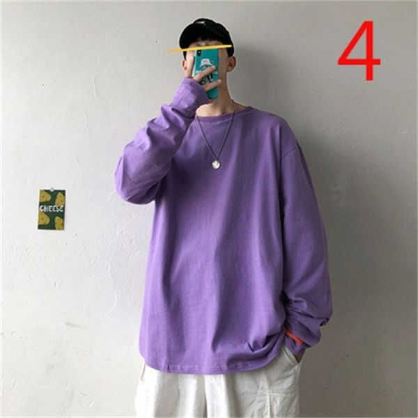 men's t-shirts autumn and winter round neck solid color long-sleeved t-shirt korean version of the loose trend ins leisure dph4, White;black
men's t-shirts autumn and winter round neck solid color long-sleeved t-shirt korean version of the loose trend ins leisure dph4, White;black