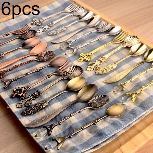 dinnerware sets 6pcs crown scepter head long handle coffee dessert mixing spoon fork tableware color may be slightly different from the pict
dinnerware sets 6pcs crown scepter head long handle coffee dessert mixing spoon fork tableware color may be slightly different from the pict
