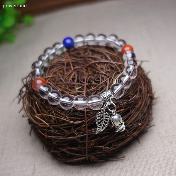 beaded, strands natural clear quartz real 925 silver sterling bracelets & bangles for women crystal charm bracelet jewelry, Black
beaded, strands natural clear quartz real 925 silver sterling bracelets & bangles for women crystal charm bracelet jewelry, Black