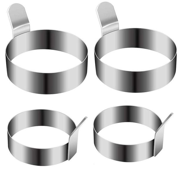 egg boilers -egg ring, stainless steel omelet mold non stick pancake ring for frying egg, circles griddle (2 sizes, 4 pack)
egg boilers -egg ring, stainless steel omelet mold non stick pancake ring for frying egg, circles griddle (2 sizes, 4 pack)