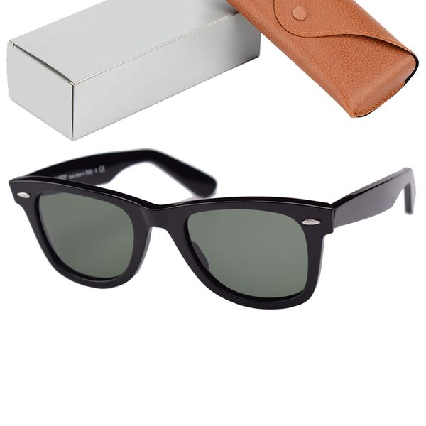 rays 2140 sunglasses men women real galss lenses acetate frame women mens sun glasses oculos de sol, White;black
rays 2140 sunglasses men women real galss lenses acetate frame women mens sun glasses oculos de sol, White;black