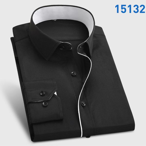 men's casual shirts brand men shirt male mens fashion long sleeve business formal camisa social masculina wholesale ixsz, White;black
men's casual shirts brand men shirt male mens fashion long sleeve business formal camisa social masculina wholesale ixsz, White;black