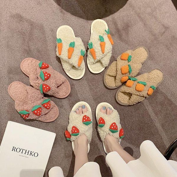 women winter cartoon fur slippers ladies plush flat slipper woman warm indoor comfort shoes female casual platform footwear 2021, Black
women winter cartoon fur slippers ladies plush flat slipper woman warm indoor comfort shoes female casual platform footwear 2021, Black