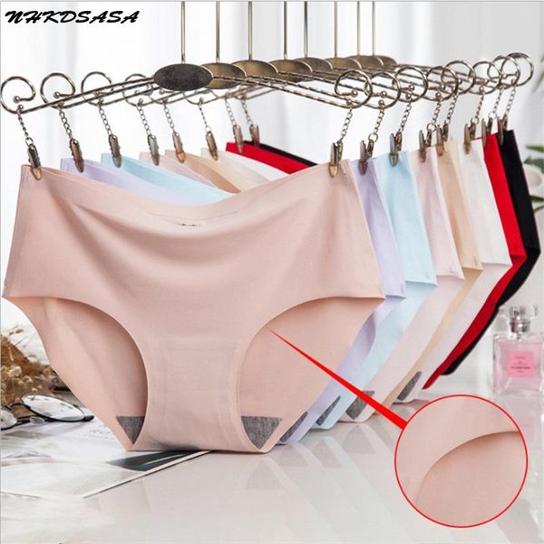 women's panties nhkdsasa women seamless silk mid waist underwear for female girls large size underpant lingerie, Black;pink
women's panties nhkdsasa women seamless silk mid waist underwear for female girls large size underpant lingerie, Black;pink