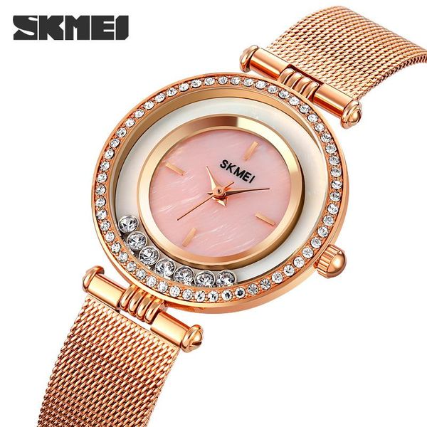 wristwatches skmei women bracelet watch casual quartz woman ladies watches clock female dress relogio reloj hombre 1785, Slivery;brown
wristwatches skmei women bracelet watch casual quartz woman ladies watches clock female dress relogio reloj hombre 1785, Slivery;brown